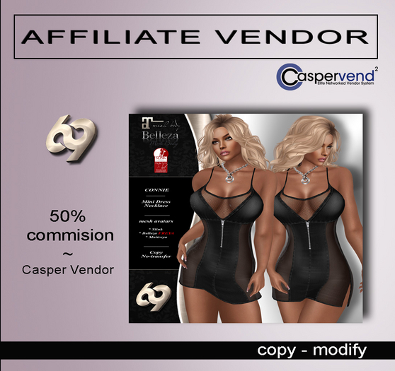 [69] Affiliate Vendor -  Connie [1 vendor]