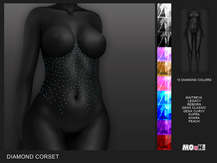 MOoH! Diamond corset (Add)