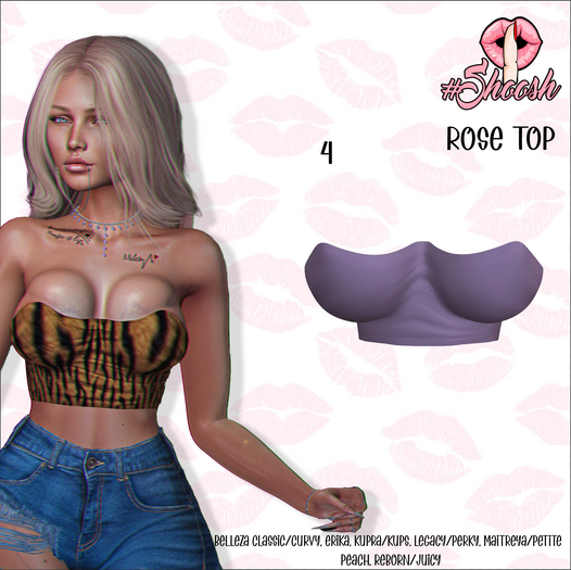 #SHOOSH - Rose Top [4]