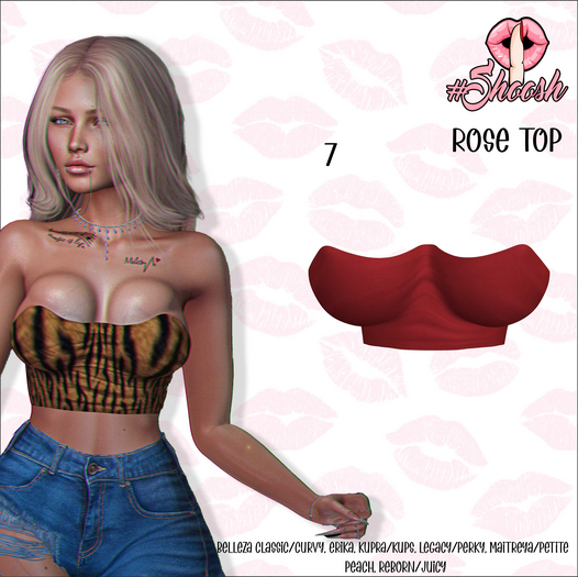 #SHOOSH - Rose Top [7]