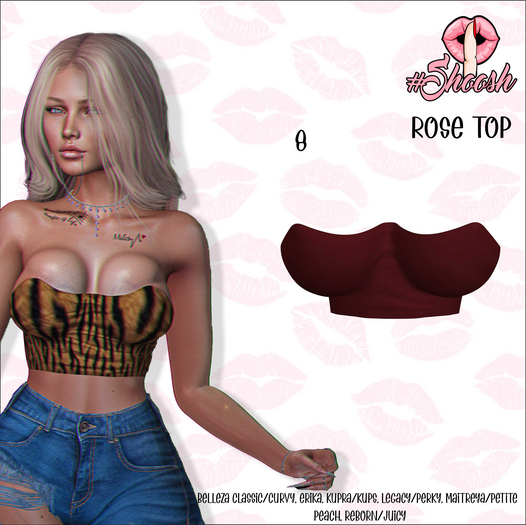 #SHOOSH - Rose Top [8]