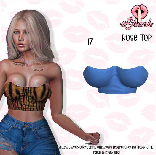 #SHOOSH - Rose Top [17]