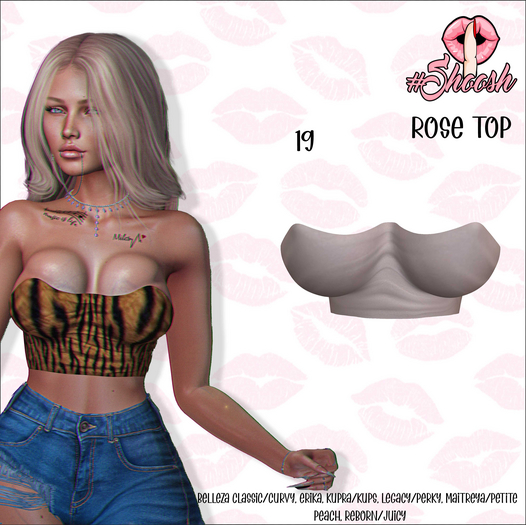 #SHOOSH - Rose Top [19]