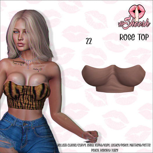 #SHOOSH - Rose Top [22]
