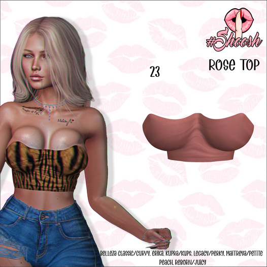 #SHOOSH - Rose Top [23]
