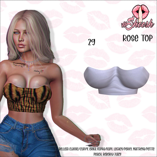 #SHOOSH - Rose Top [29]
