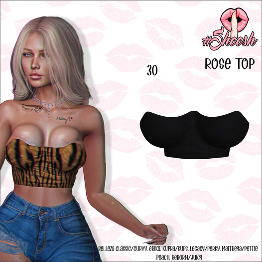 #SHOOSH - Rose Top [30]