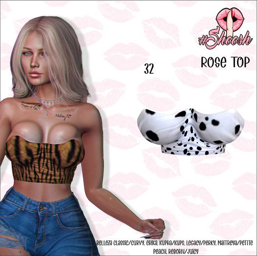 #SHOOSH - Rose Top [32]