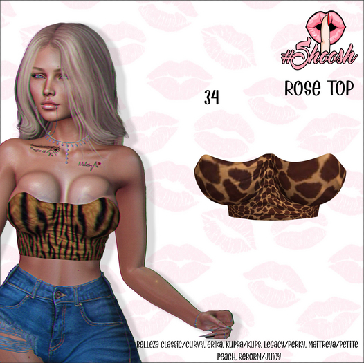 #SHOOSH - Rose Top [34]