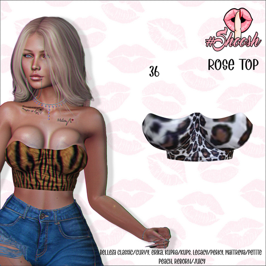 #SHOOSH - Rose Top [36]