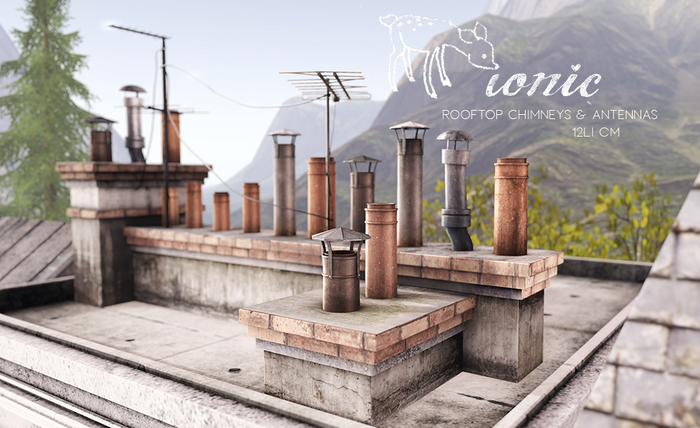 ionic : Rooftop Chimneys & Antennas