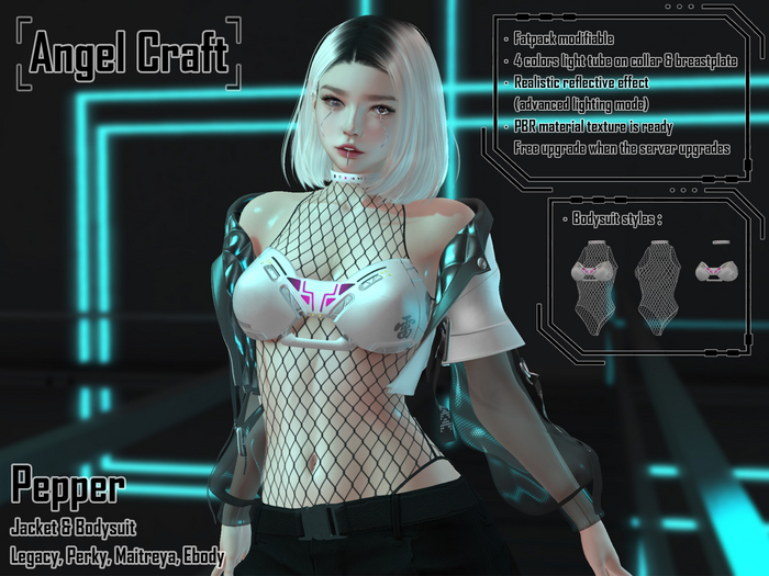 [Angel Craft] Pepper Bodysuit Fatpack