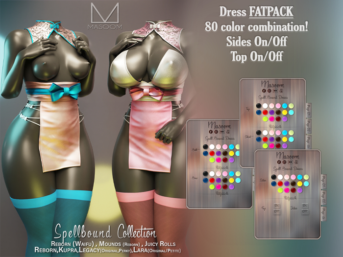 [[ Masoom ]] Spellbound Dress - FATPACK 