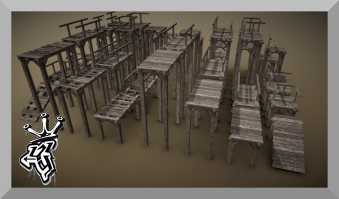 Wooden Bridge Pack