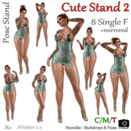M-BdP :: Cute Stand 2 - Poses Set