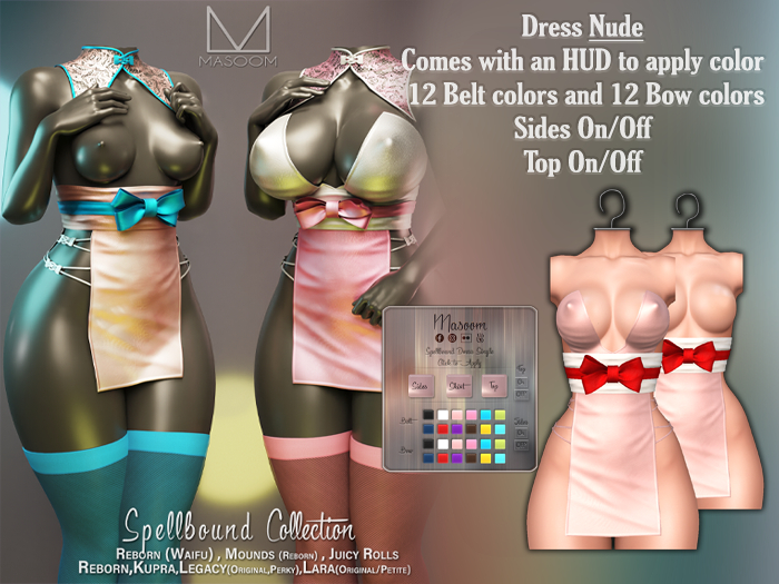 [[ Masoom ]] Spellbound Dress - Nude