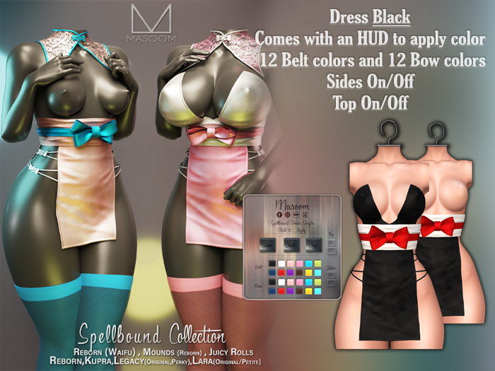 [[ Masoom ]] Spellbound Dress - Black
