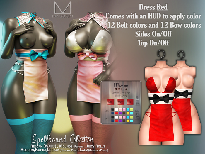 [[ Masoom ]] Spellbound Dress - Red