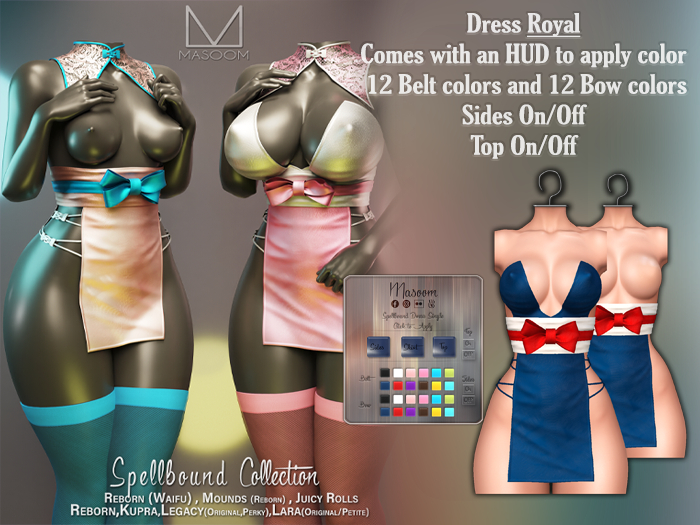 [[ Masoom ]] Spellbound Dress - Royal
