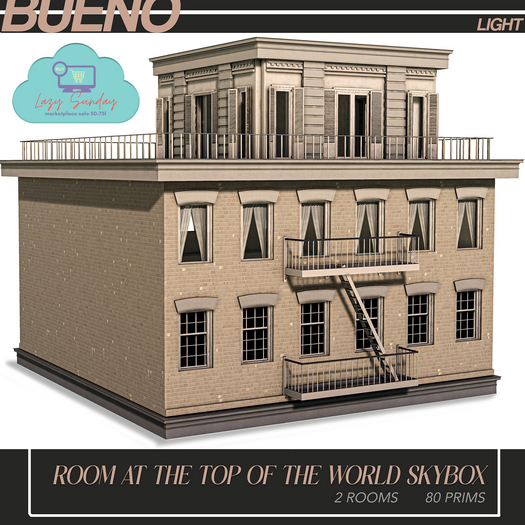 BUENO-Room at the Top of the World Skybox-Light