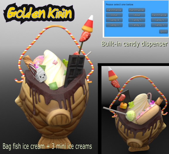 {GK} Ice Cream Fishy 鯛焼き