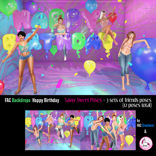 FAC_SSP - Happy Birthday Set (wear to unpack)