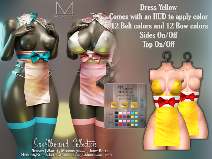 [[ Masoom ]] Spellbound Dress - Yellow