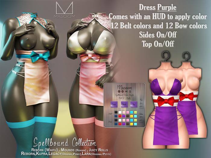 [[ Masoom ]] Spellbound Dress - Purple