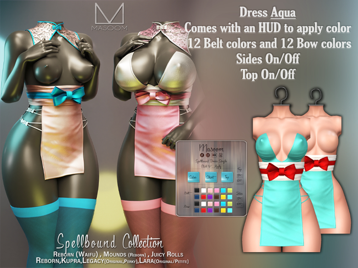 [[ Masoom ]] Spellbound Dress - Aqua