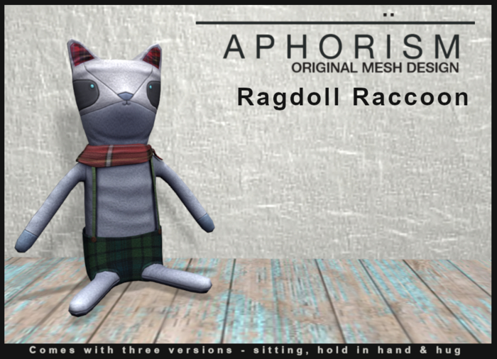 !APHORISM! Ragdoll Raccoon