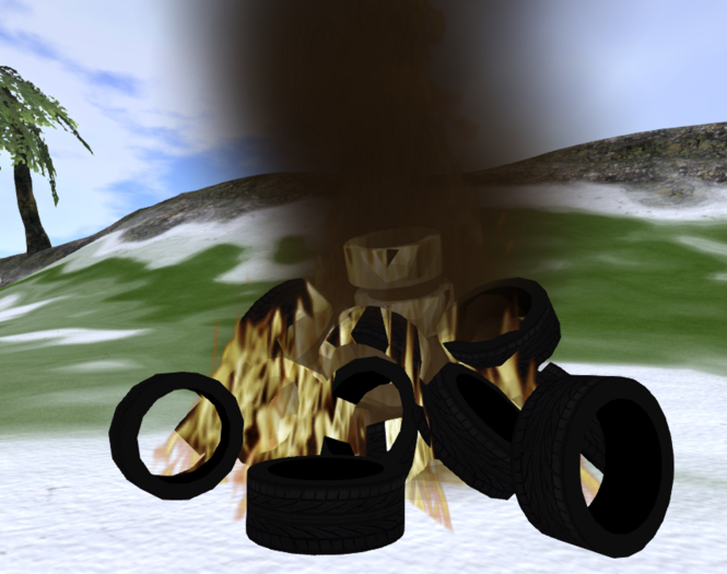 Burning Tires