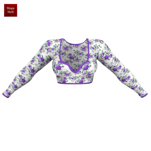 LEGACY Blouse Purple Floral