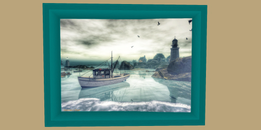 Mesh Frame Original Photography *Harbor sm