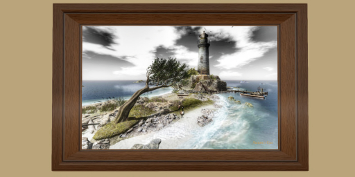 Mesh Frame Original Photography *Lighthouse lg