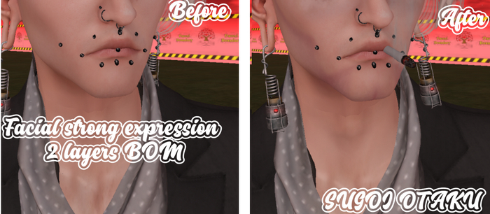 //+Vamppyr+\\ Facial strong Expression Addon EvoX