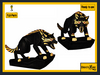 Second Life Marketplace - ::DisturbeD:: Wolf Ethnic Statue - FULL PERM MESH