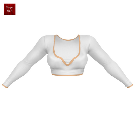 White Beige REBORN Top