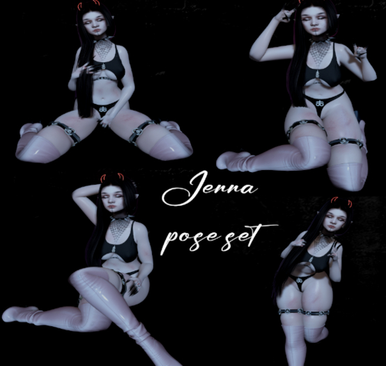 +CD+ jenna pose pack (boxed)