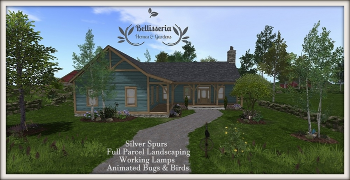 BH&G Silver Spurs Garden FP Linden Home Addon
