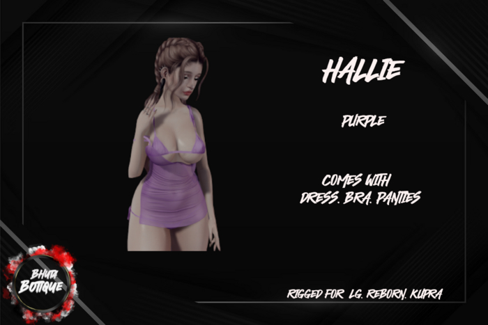 BB.HALLIE PURPLE (ADDME)