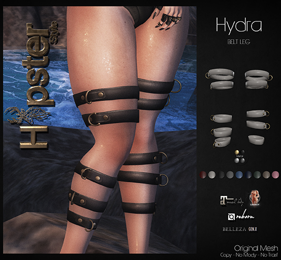 Second Life Marketplace - [Hipster Style] Hydra Belt Leg