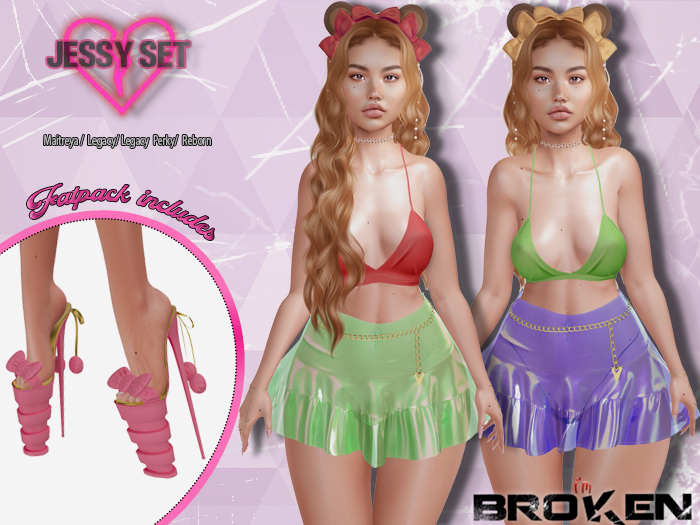 [I'M BROKEN] JESSY SET (FATPACK)