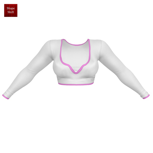 White Pink MAITREYA Top