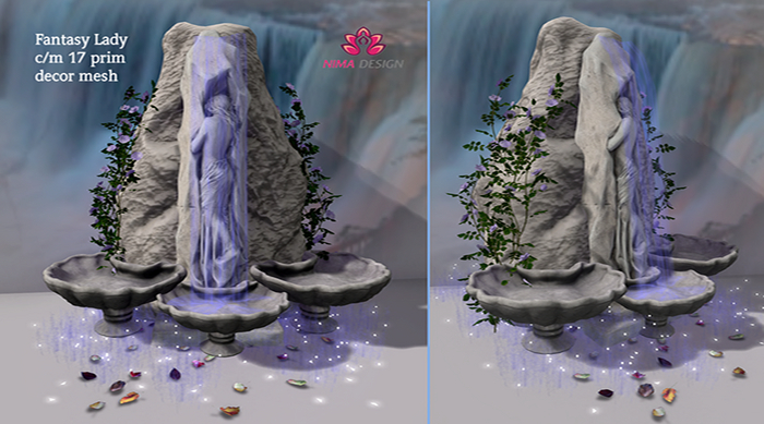NIMA - ROCK LADY FOUNTAIN FANTASY