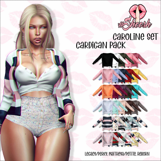 #SHOOSH - Caroline Cardigan [FATPACK]
