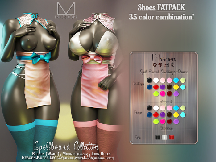 [[ Masoom ]] Spellbound Shoes - FATPACK