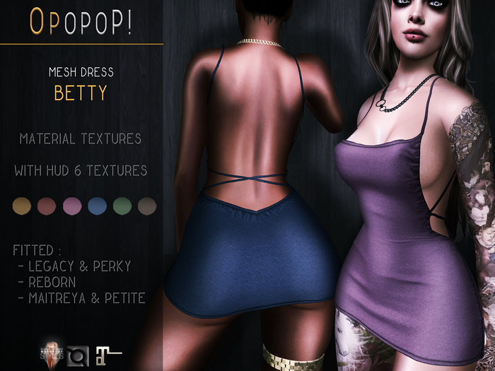 OPOPOP ! Mesh Dress BETTY V#2