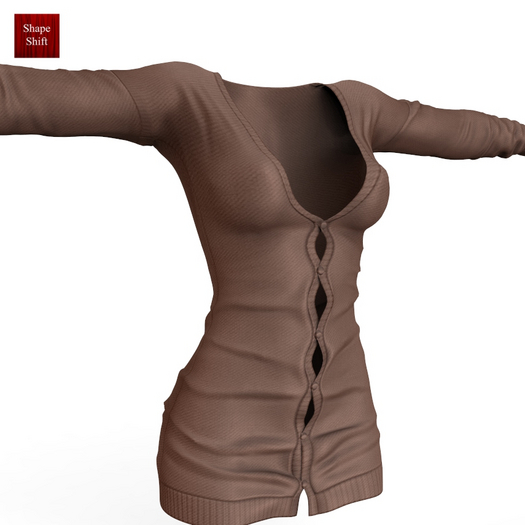 Dress MAITREYA Brown
