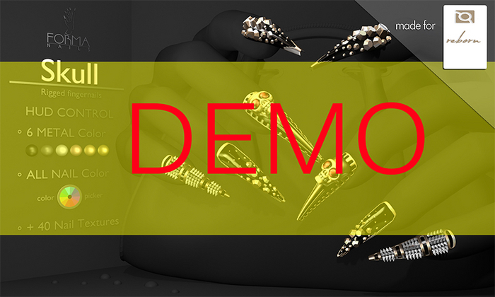 [FORMANAILS] NAILS - Reborn - SKULL - DEMO