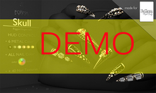 [FORMANAILS] NAILS for Belleza  - SKULL-1 - DEMO